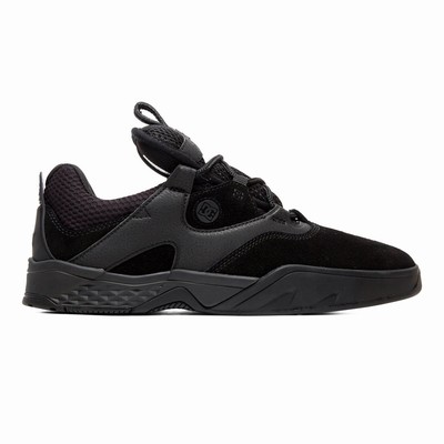 DC Kalis Men's Black Skate Shoes Australia Sale YSZ-769